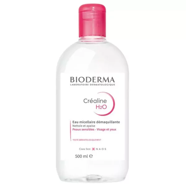 میسلار واتر سنسیبیو بایودرما 500 میل مدل Bioderma Crealine H2o Micellar - لوازم آرایشی و بهداشتی درتا بیوتی