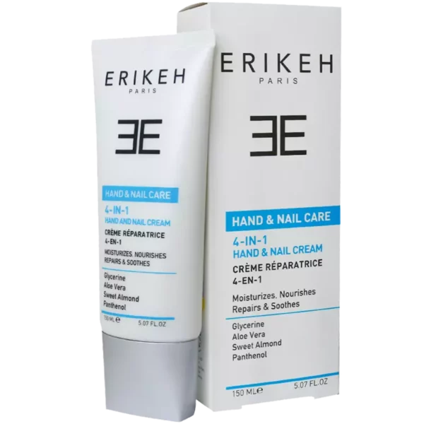 خرید و قیمت کرم دست و ناخن 4 در 1 اریکه 150 میل Erikeh hand & Nail Care Cream - لوزم آرایشی و بهداشتی درتا