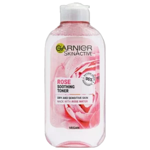 تونر گل رز گارنیر (گارنیه) 200 میل مدل Garnier Rose Soothing Toner - لوازم آرایشی و بهداشتی درتا بوتی