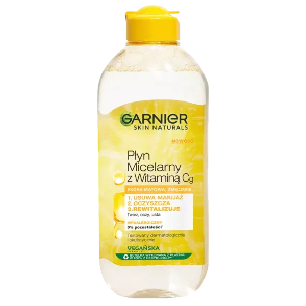 خرید و قیمت میسلار ویتامین سی گارنیر(گارنیه) 400 میل مدل Garnier Micellar Vitamin C