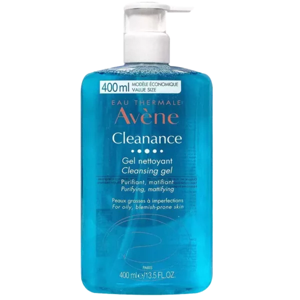 ژل شستشوی صورت و بدن کلینانس اون مناسب پوست چرب و مستعد جوش 400 میل Avene Cleanance - درتا بیوتی Dortabeauty