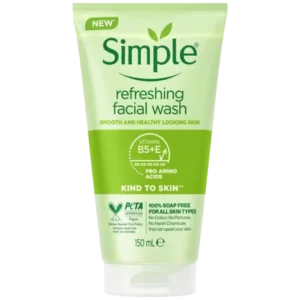 خرید اینترنتی (آنلاین) ژل شستشو سیمپل 150 میل مدل Simple Refreshing Facial Wash با بهترین قیمت فروش