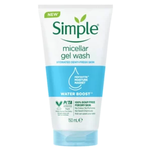 خرید اینترنتی (آنلاین) ژل میسلار شستشو صورت 150 میل مدل Simple Micellar Gel Wash با بهترین قیمت فروش - درتا بیوتی