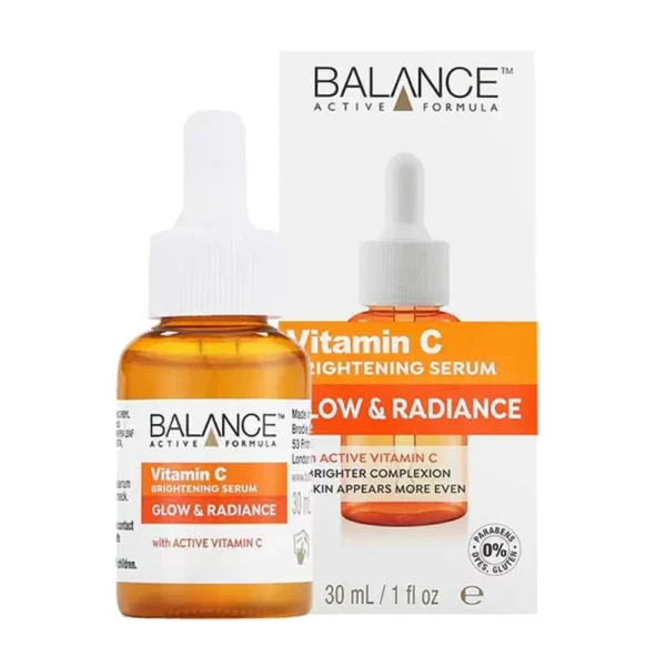 خرید آنلاین و اینترنتی سرم صورت ویتامین سی بالانس 30 میل Balance Vitamin C Brightening Serum - لوازم آرایشی و بهداشتی درتا بیوتی