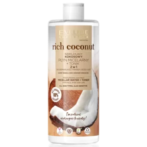 خرید اینترنتی میسلار واتر + تونر آبرسان مرطوب کننده نارگیل اولاین مدل Rich Coconut - آرایشی بهداشتی درتا بیوتی