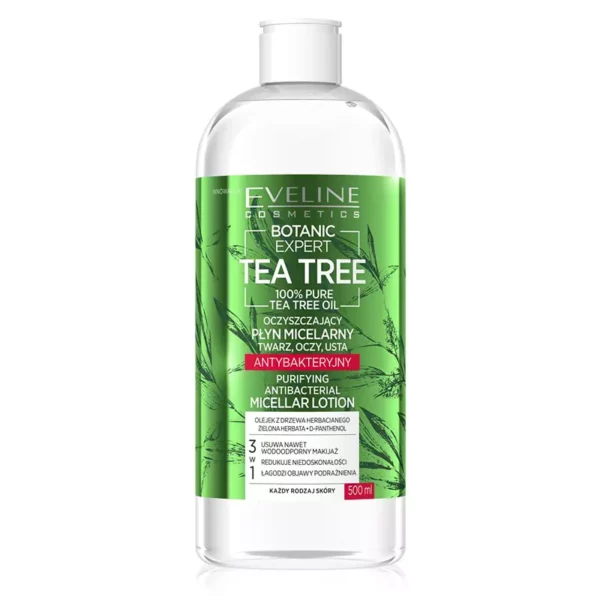 خرید اینترنتی میسلار لوسیون لایه بردار روغن درخت چای اولاین مدل Tea Tree - درتا بیوتی