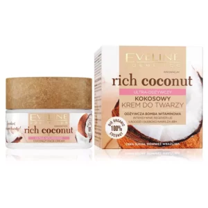 خرید اینترنتی کرم مغذی و تقویتی صورت نارگیل اولاین مدل Rich CoConut Ultra-Nourishing - درتا بیوتی