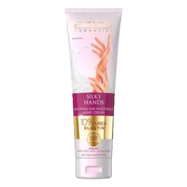 خرید اینترنتی کرم مرطوب کننده نرم کننده دست اولاین مدل Silky Hands با 10% اوره - درتا بیوتی