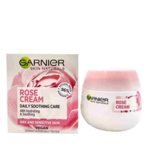 خرید کرم آبرسان روزانه گارنیر با عصاره گل رز مدل Rose Cream - آرایشی بهداشتی درتا