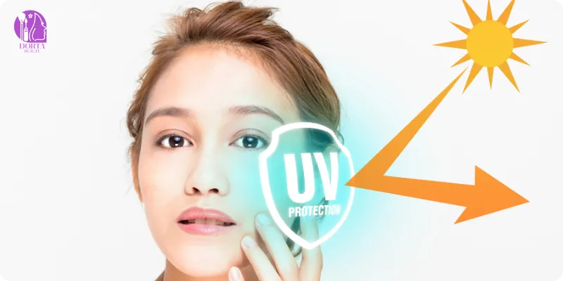 خرید اینترنتی ضد آفتاب محافظ UVA و UVB