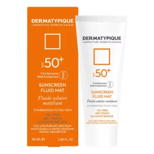 کرم ضد آفتاب درماتیپیک SPF 50+ مناسب پوست چرب و مختلط