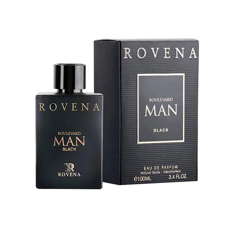 عطر مردانه BOULEVARD MAN BLACK از برند ROVENA