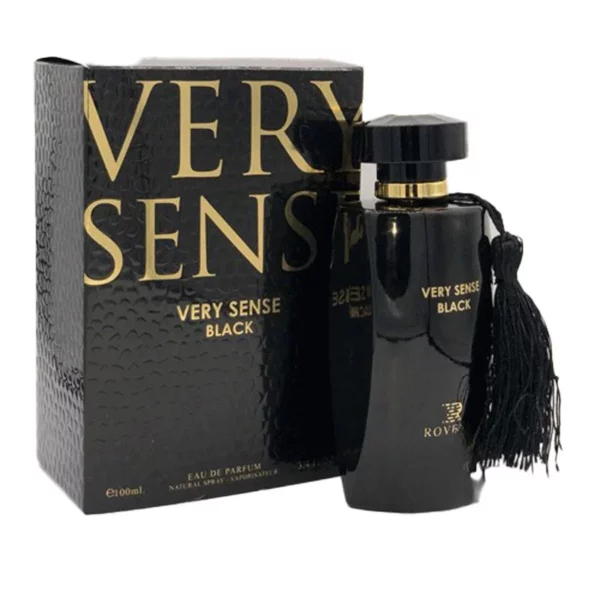 عطر زنانه VERY SENSE BLACK از برند ROVENA