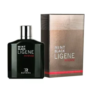 عطر مردانه MINT BLACK LIGENE INTENSE از برند ROVENA