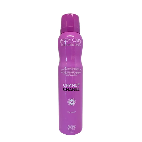 اسپری بدن زنانه Body Care مدل Chanel Chance